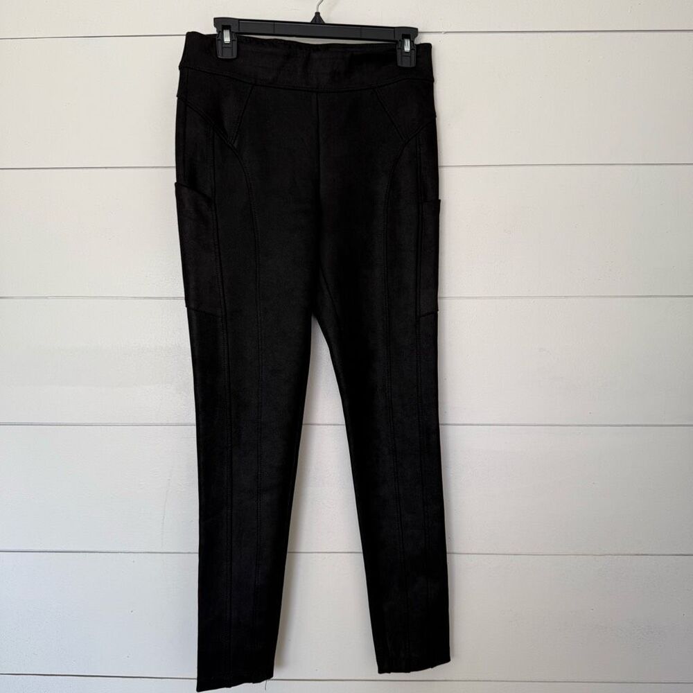 Democracy Women’s Small Black Grey Glider Pants